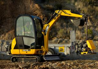 Mini-graafmachines JCB 8018 CTS