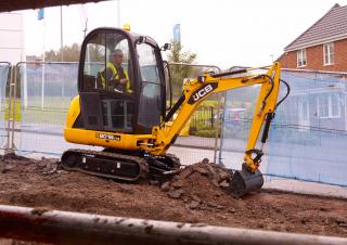 Mini-graafmachines JCB 8018 CTS
