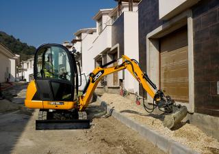 Mini-graafmachines JCB 8018 CTS