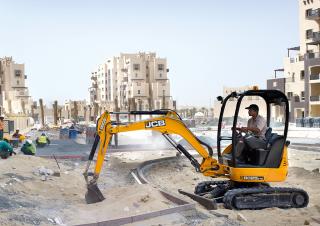 Mini-graafmachines JCB 8025 ZTS