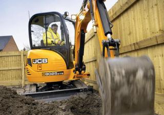 Mini-graafmachines JCB 8025 ZTS