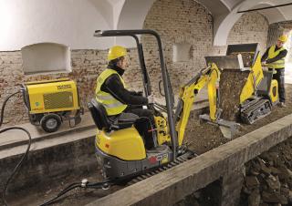 Mini-graafmachines Wacker Neuson 803