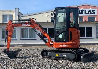 Mini-graafmachines Atlas Kompakt AC 25UF