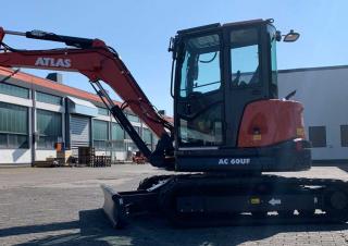 Mini-graafmachines Atlas Kompakt AC 60UF