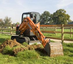 Mini-graafmachines Doosan DX 60 R