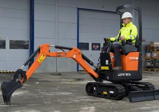 Mini-graafmachines Doosan DX10Z