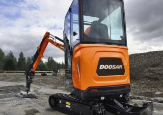 Mini-graafmachines Develon DX19