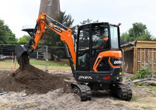 Mini-graafmachines Doosan DX27Z-7