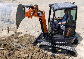 Mini-graafmachines Doosan DX27Z-7