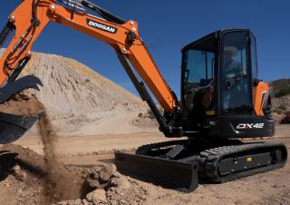Mini-graafmachines Doosan DX42-5K
