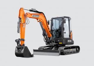 Mini-graafmachines Develon DX55R-7
