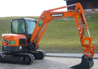 Mini-graafmachines Doosan DX60-5B