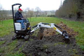 Mini-graafmachines Bobcat E08