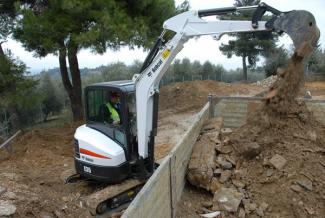 Mini-graafmachines Bobcat E35