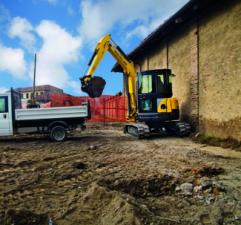 Mini-graafmachines New Holland E50B SR