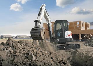 Mini-graafmachines Bobcat E50z