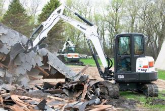 Mini-graafmachines Bobcat E55
