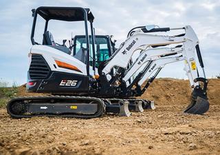 Mini-graafmachines Bobcat E26