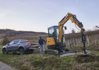 Mini-graafmachines New Holland E26C