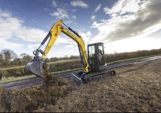 Mini-graafmachines New Holland E50B SR