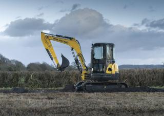 Mini-graafmachines New Holland E50B SR