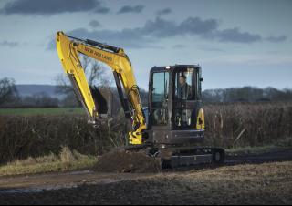 Mini-graafmachines New Holland E50B SR