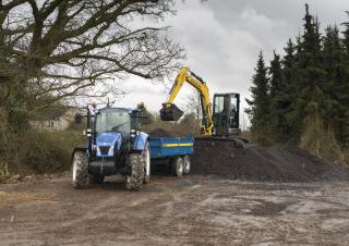 Mini-graafmachines New Holland E50B SR