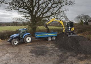 Mini-graafmachines New Holland E50B SR