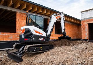 Mini-graafmachines Bobcat E50z