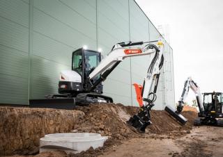 Mini-graafmachines Bobcat E55z