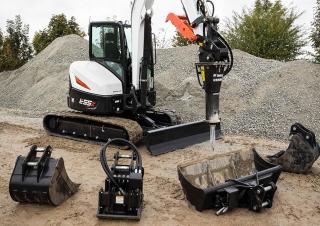 Mini-graafmachines Bobcat E55z