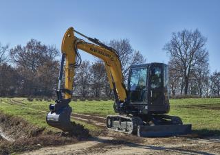 Rupsgraafmachines New Holland E60C