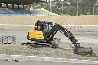 Mini-graafmachines Volvo EC55C