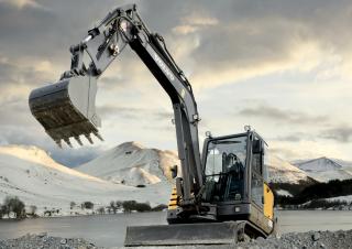 Mini-graafmachines Volvo EC55C