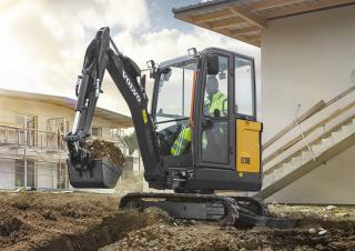 Mini-graafmachines Volvo EC18E