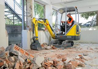 Mini-graafmachines Wacker Neuson ET16