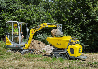 Mini-graafmachines Wacker Neuson ET16