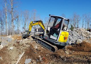 Mini-graafmachines Wacker Neuson ET35