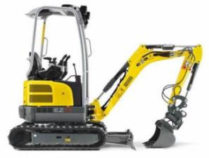 Mini-graafmachines Wacker Neuson EZ17