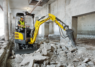 Mini-graafmachines Wacker Neuson EZ17