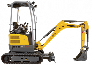 Mini-graafmachines Wacker Neuson EZ17