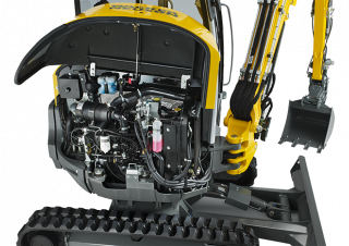 Mini-graafmachines Wacker Neuson EZ38