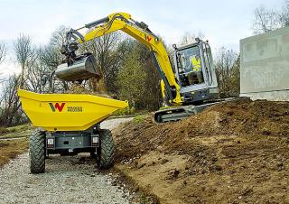 Mini-graafmachines Wacker Neuson EZ53