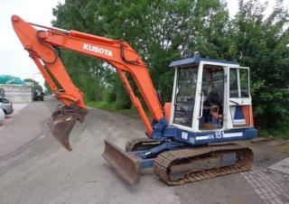 Mini-graafmachines Kubota KH151