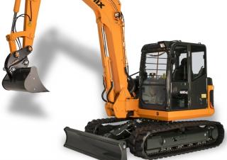 Rupsgraafmachines Hanix N085UJ