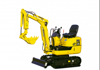 Mini-graafmachines Komatsu PC09-1