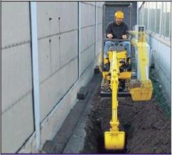 Mini-graafmachines Komatsu PC09-1 STD
