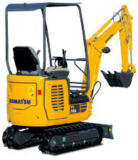 Mini-graafmachines Komatsu PC14R-3HS 