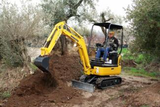 Mini-graafmachines Komatsu PC16R-3