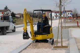 Mini-graafmachines Komatsu PC18MR-3